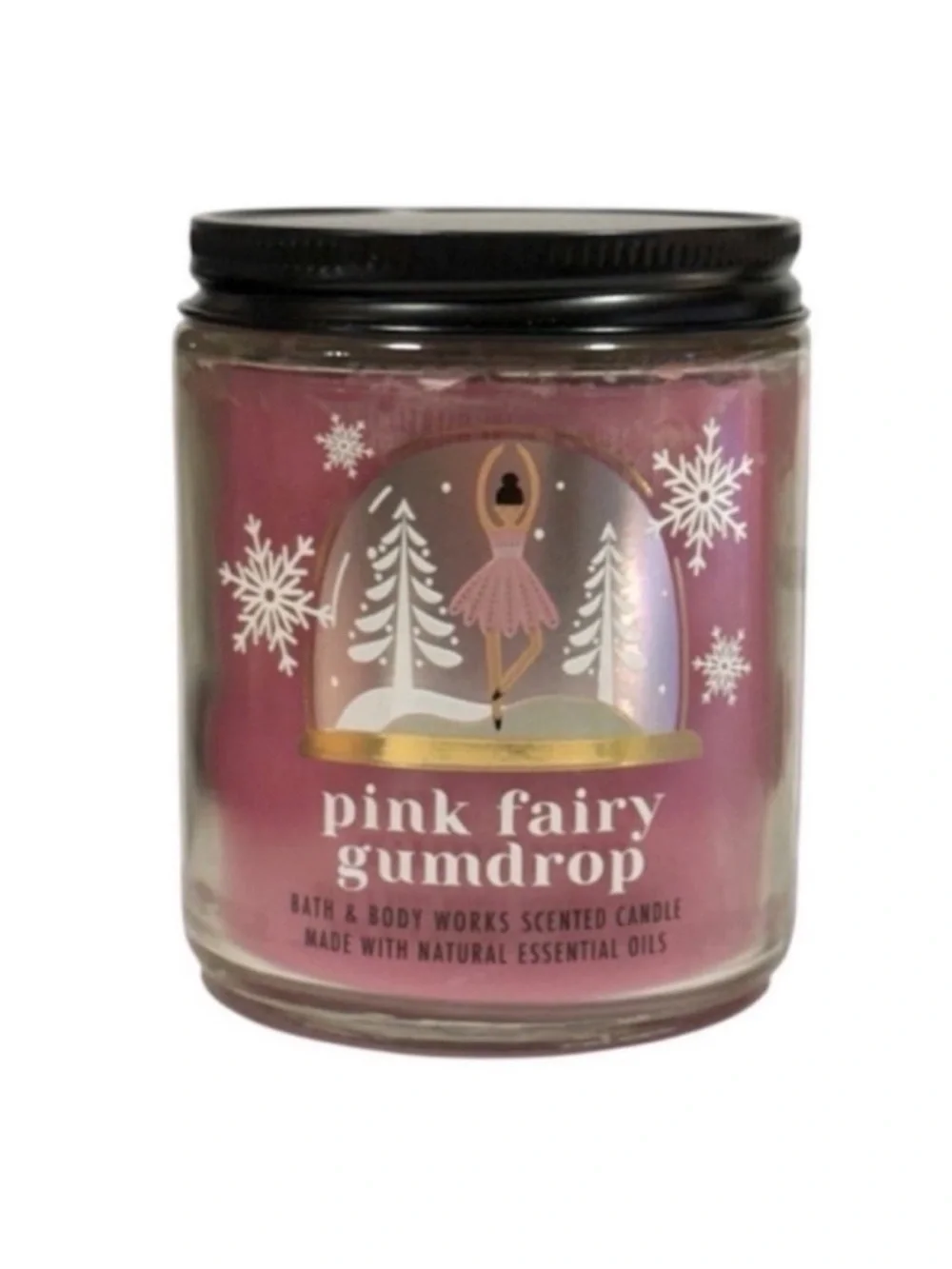 Pink Fairy Gumdrop Candle
